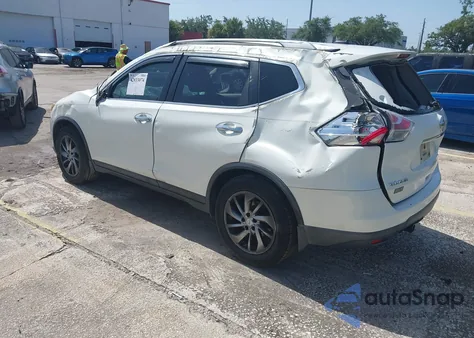 2014 Nissan Rogue S/Sl/Sv из США, поврежденный, VIN 5N1AT2MT5EC814240